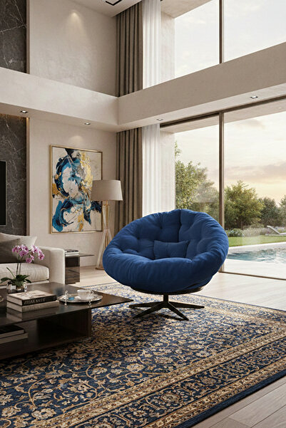 AVYNA ELYSIA 360 Derece Dönen Mekanizmalı Tekli Koltuk Berjer & Yatak Olabile...