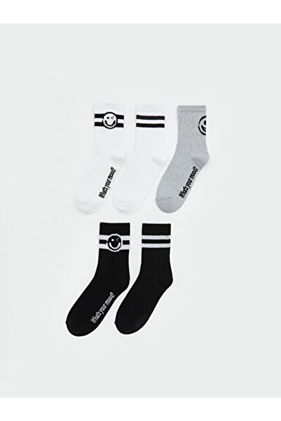 LC Waikiki Sparkling Choices Embroidered Boys' Socks 5-Piece from Shining Store