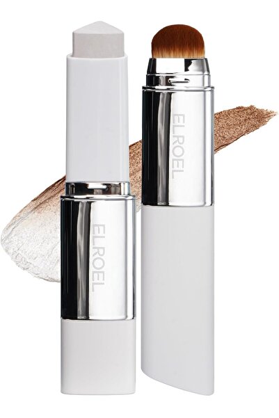 Elroel كريم أساس بلانك كوفر في الكوري المتغير اللون مع فرشاة قابلة للفصل - لو...