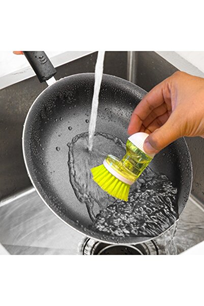 OEM Perie pentru curatare vase si covoare, cu rezervor pentru detergent, usoa...