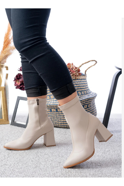 FELES Kadın streç rahat topuk bot