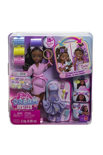 mattel Set de păpuși Barbie Dream Besties Brooklyn Pregătește-te cu Barbie