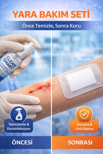 Octacare Esnek Steril (nonwoven) Yara Örtüsü 100 ml Antiseptik Sprey | Alkol ...