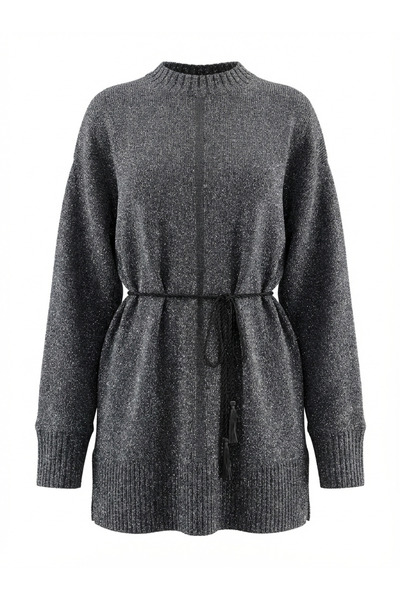 MODA S&S BZLİNE Shiny Glittery Knitwear Sweater