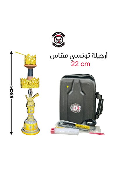 TOM MR luxury hookah in elegant black - rust-resistant stainless steel - with...