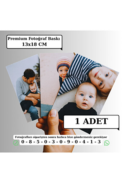 Mementoboxes Kişiye Özel Premium Fotoğraf Baskı 1 Adet (13X18) Cm