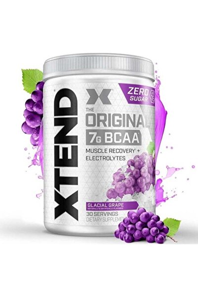 xtend مسحوق الأحماض الأمينية المتفرعة السلسلة الأصلي بنكهة العنب الجليدي
