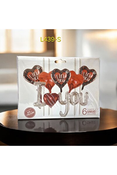 Dmc Valentine's Day foil balloon