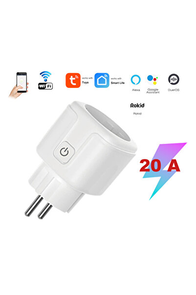 Tuya Smart Tuya 20A Inteligent Wireless Socket,