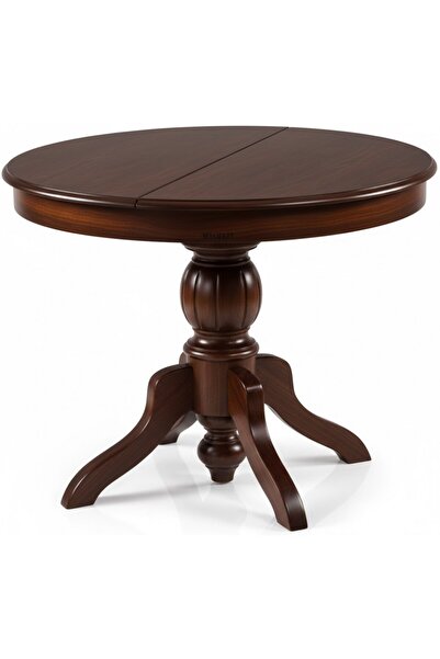 Masifart Rozet 100 Lük Baba Açılır Yuvarlak Yemek Masası