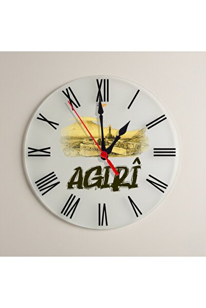 ZERYA Agirî Ağrı Şehri Palatul lui Ishak Paşa Ceas de perete cu design cu num...