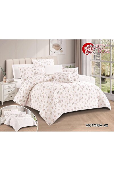 Graciana Victoria 8-piece floral microfiber double bedsheet set