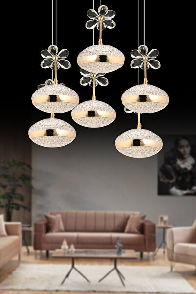 KUZEY AYDINLATMA GÜNEŞ 3 RENK LEDLİ 5+1 KUMANDALI LED ŞIK MODERN AYDINLATMA A...