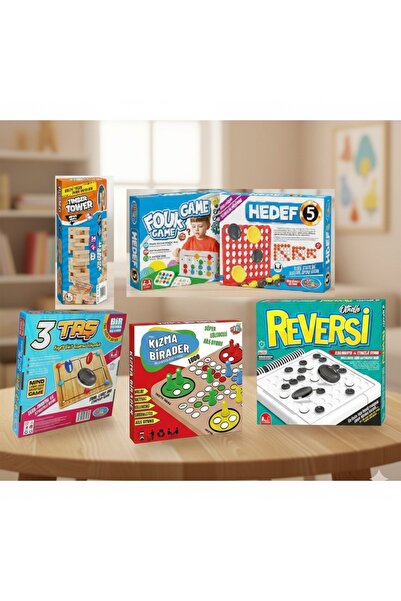 W-Design مجموعة ضخمة من 6 ألعاب تعليمية ممتعة لاختبار الذكاء في صندوق