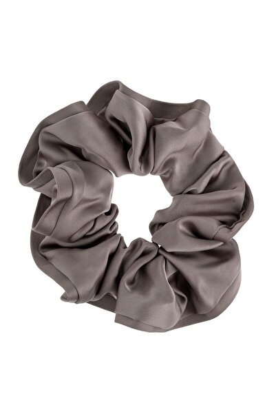 OEM Dark Nude Satin Textile Hair Elastic for Women