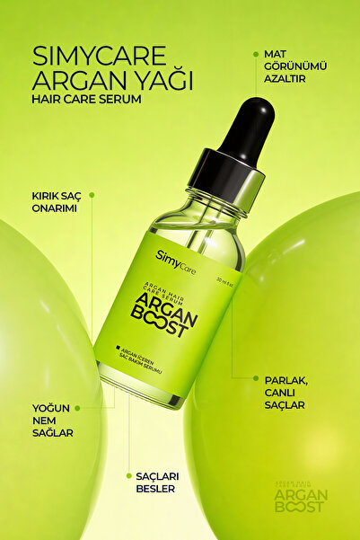 SimyCare Argan Saç Bakım Yağı