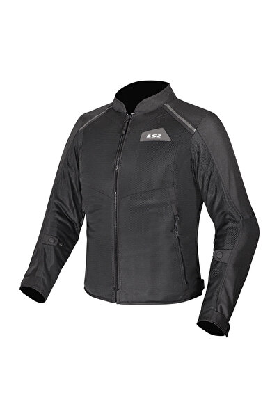 LS2 Breeze Black Women's Motorcycle Jacket