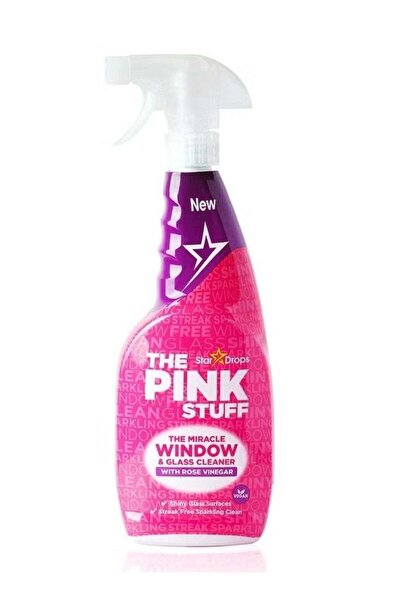 THE PINK STUFF منظف ​​النوافذ والزجاج المعجزة بخل الورد - 750 جرام