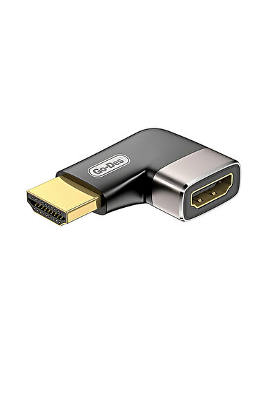 Go-Des TV cable adapter for narrow spaces, 90-degree angle, HDMI 90° Adapter ...