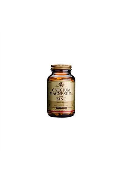 Solgar Calcium Magnesium Plus Zinc 100 Tablets