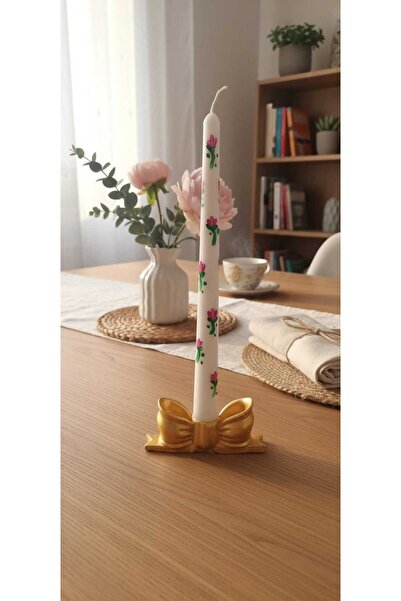 özkösekids Fiyonk Şamdan & Şamdanlık Mum Dekoratif Set