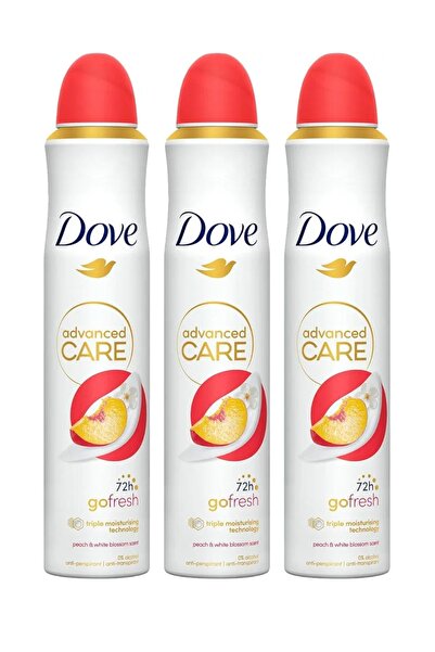 Dove SET 3 XDeodorant Advanced Care Spray Rodie, 200 ml