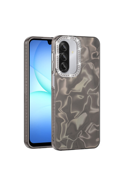 zore Galaxy A57 Case with Airbag and Shiny Stone Detail Design Sys Esila Cove...