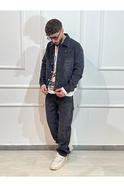 Urban Collection Denim suit with patch pockets