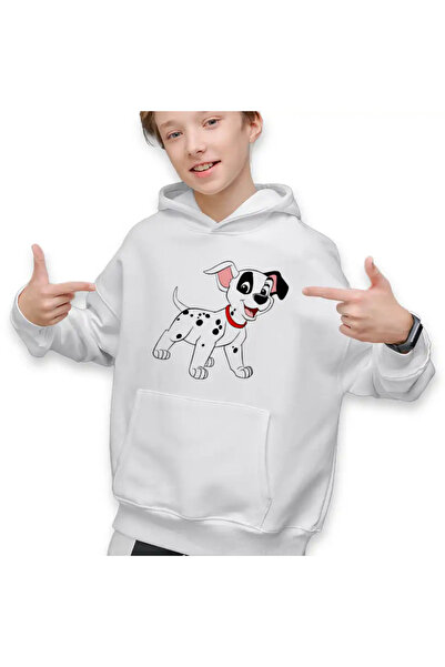 OEM Hanorac Copii Baieti 101 Dalmatieni Patch Catelus Dalmatian