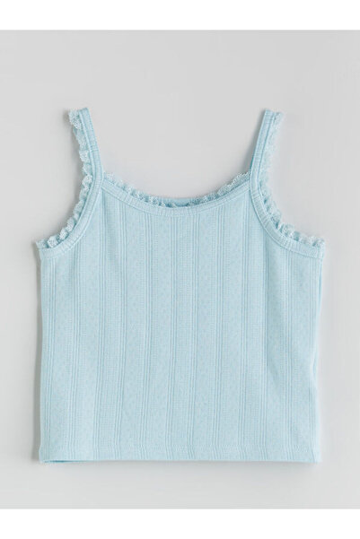 LC Waikiki Square Roba Collar Girl's Undershirt from Uzg Store for Style Enth...