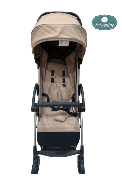 Generic عربية سفر A2 مع شنطة لحمل العربية - بيج