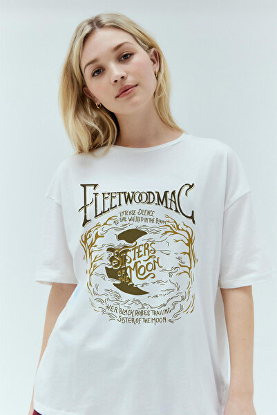 Tee&more. Unisex Oversize Fleetwood Mac Sisters of the Moon Printed Premium T...