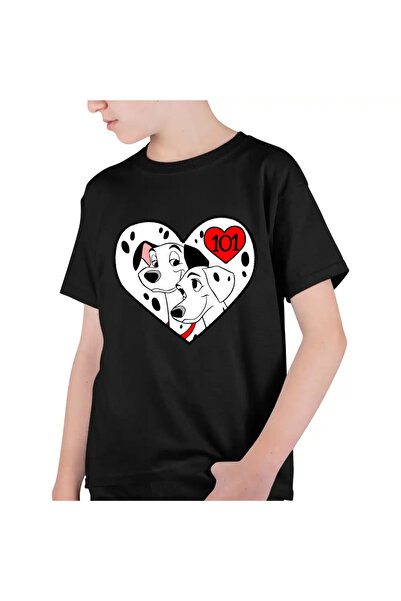 OEM Tricou Copii Baieti 101 Dalmatieni Pongo Perdita Love Catei
