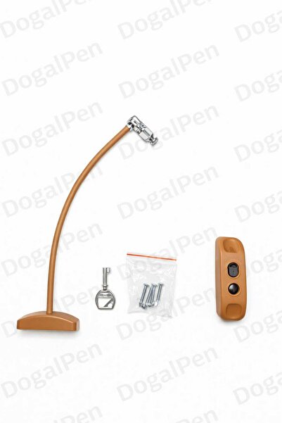 Kidmix DoğalPen Pencere Pimapen Kilidi Halatlı Anahtarlı Emniyet Güvenlik Açı...