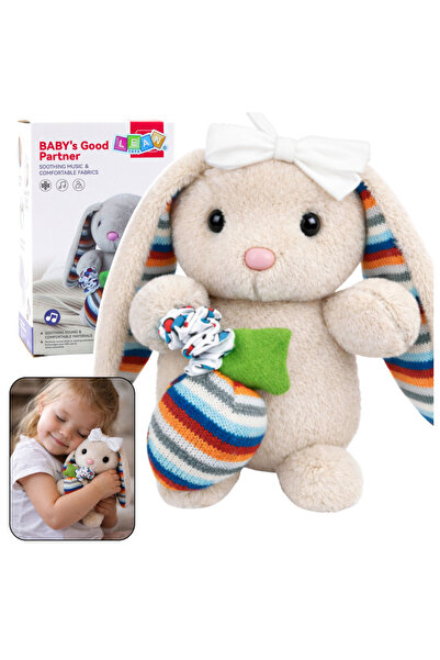 Three top online Jucărie de pluș moale cutie muzicală în formă de iepuraș