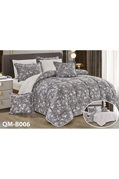 Moon Summer double bed sheet set, 8 pieces, 100% cotton, double-sided