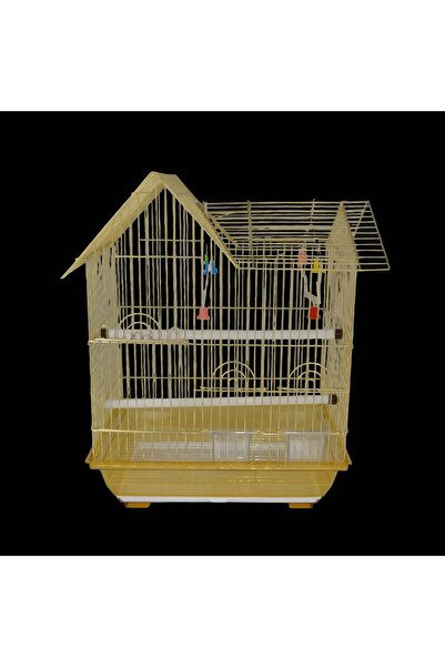 Bird's metal bird cage