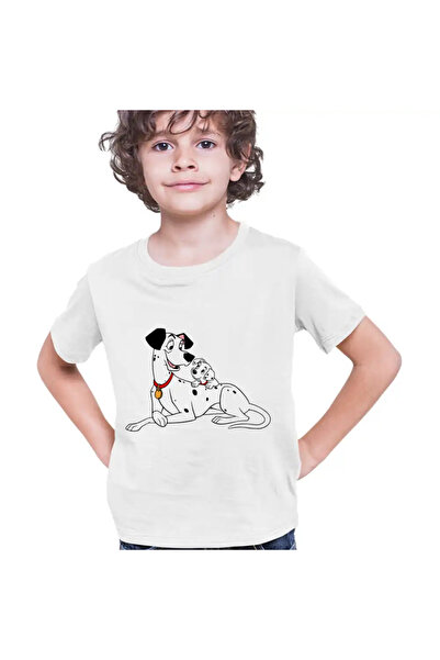 OEM Παιδικό μπλουζάκι Δαλματίας με φακίδες και 101 σκύλους Δαλματίας για αγόρια