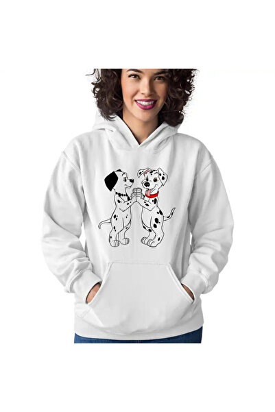OEM Women's Hoodie 101 Dalmatians Play Dalmatian Puppy