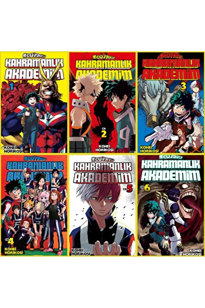 Gerekli Şeyler Yayıncılık Kahramanlık Akademim 1-6. Ciltler 6 lı Manga Seti
