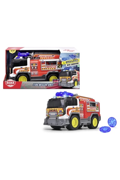 Simba Dickie Fire Truck With Sounds And Lights 30Cm