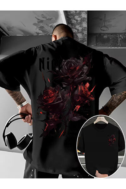 Sweet Cotton تي شيرت بيلانوفا من القطن الأسود الفاخر