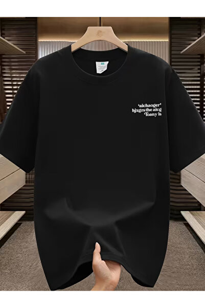 Sweet Cotton تي شيرت بيلانوفا من القطن الأسود الفاخر