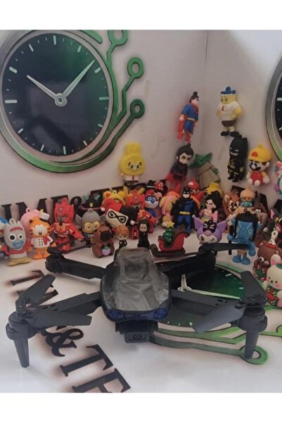 Time&Tech R09-S CİFT BATARYALI TAŞIMA ÇANTALI EKRANLI KUMANDALI DRONE KULAKLI...