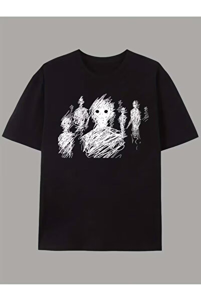 valeriae تي شيرت بيلانوفا من القطن الأسود الفاخر