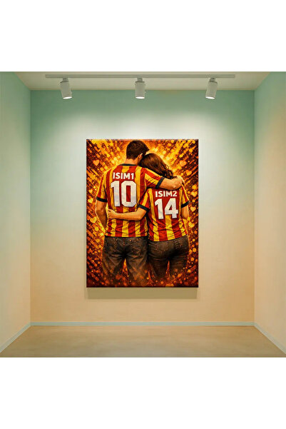 PosterPazar Galatasaray Sevgili Forma Tasarımı - Çerçevesiz