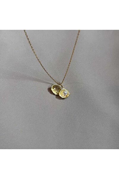 by Demirbaş Deniz Kabuğu İncili Kolye Yeni