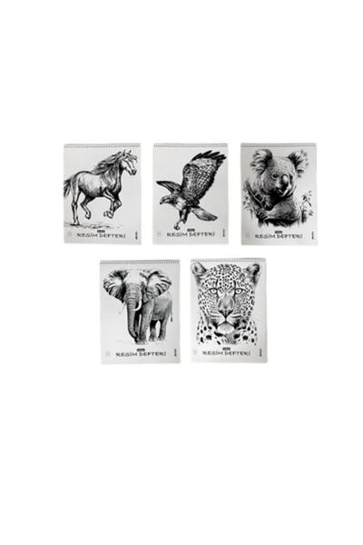 Kika Artistic Paper Pp Cover Drawing Notebook 2-Pack 25X35