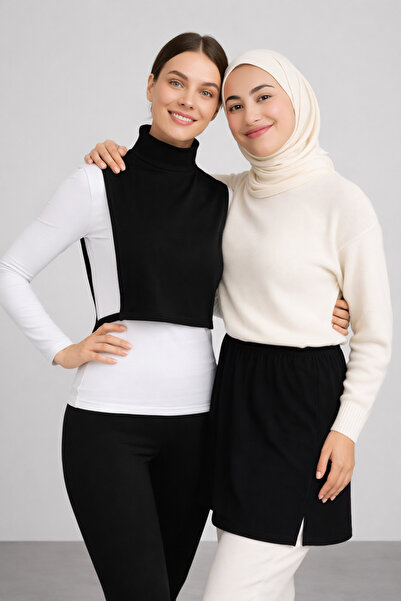 mirach Σετ 2 τεμαχίων: Εύκαμπτο γιακά ψαράδικου τύπου, αμάνικο γιακά λαιμού κ...