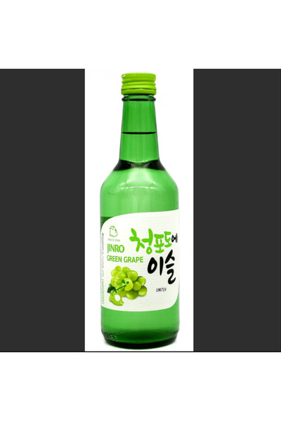 Alta Marca Jinro Green Grape Soju Original Korean 350ml - Smooth Fruity Alcoh...